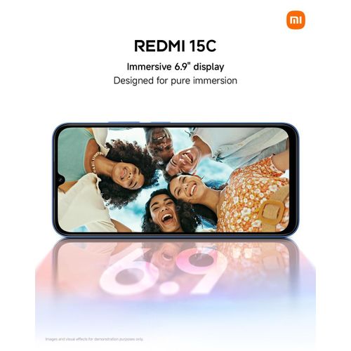 Xiaomi Redmi 15C 8GB RAM 256GB ROM – 6.9" Display, 6000mAh Battery, IP64, Android 15 | Midnight Black