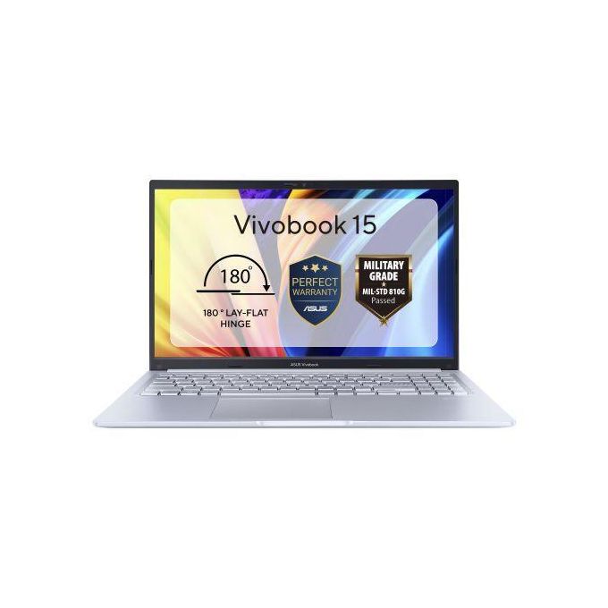 Asus Vivobook 15 Intel Core i5-13420H – 8GB RAM 512GB SSD, 15.6" FHD Display, Windows 11 Ready, Military-Grade Durability | Silver