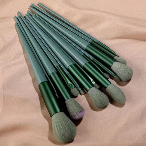 13Pcs Makeup Brush Set – Professional Foundation Powder Eyebrow Eyeshadow Blending Blush Brushes Beauty Kit | Travel-Friendly