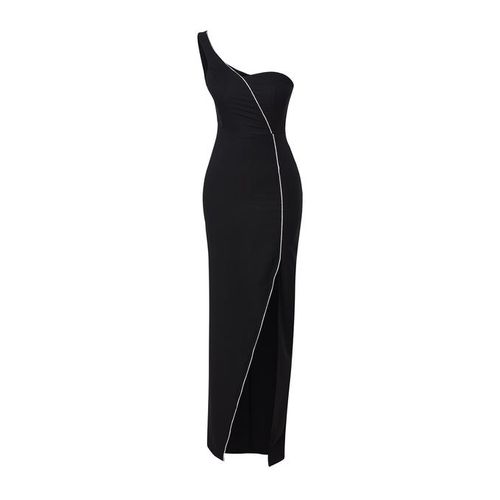 JK Design: Trendyol Woven Evening Dress - Black