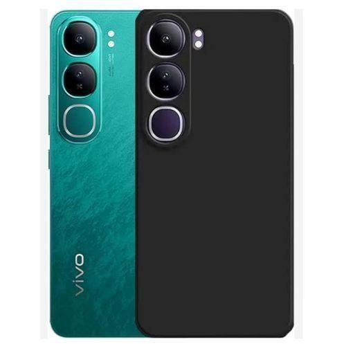 Silicon Back Case For Vivo V40 Lite 5g - Black