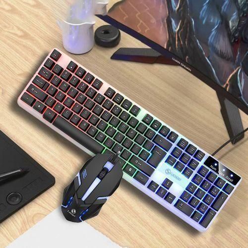 EAGEAT EAGEAT JSTZ-BK RGB Backlight Keyboard & Mouse Combo - Black