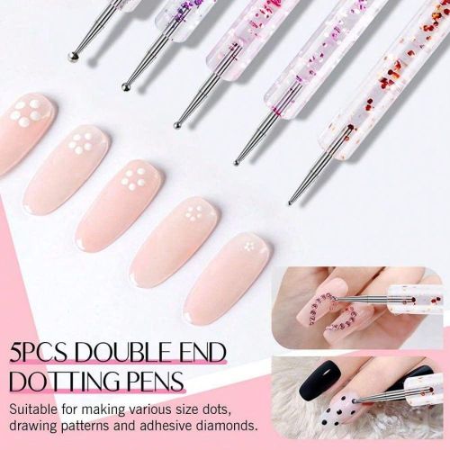 31pcs Professional Nail Art Brush Set Salon-Quality Design Tools For Home Manicure And Salon Use