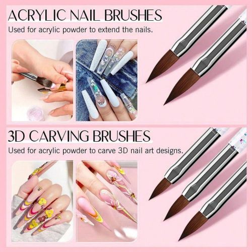 31pcs Professional Nail Art Brush Set Salon-Quality Design Tools For Home Manicure And Salon Use