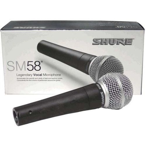 Shure SM58 Legendary Cardioid Dynamic Vocal Microphone