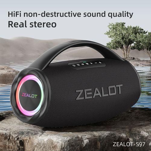 Zealot S97 SuperBass RGB 80W Bluetooth Speaker