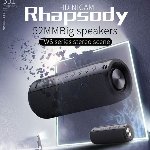 Zealot S51 Wireless BT Speaker Bass Stereo Waterproof Portable