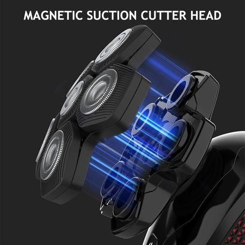 5-in-1 6D Rotary Electric Shavers Bald Head Rechargeable