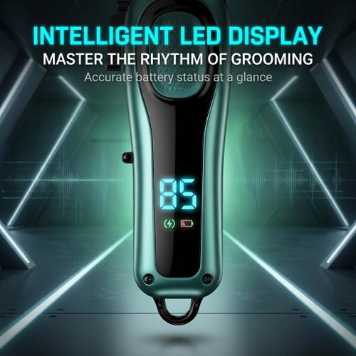 NEATX Rechargable Hair Clippers Kit For Barber trimmers With LED Display