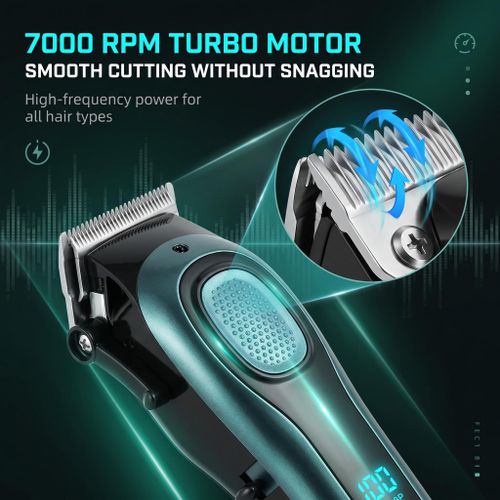 NEATX Rechargable Hair Clippers Kit For Barber trimmers With LED Display
